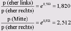 Диалоговое окно Multinomial...