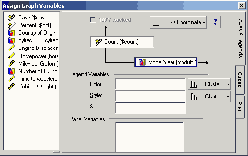   Assign Graph Variables (   )