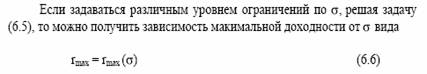 параболической вогнутой функцией без разрывов.