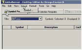 Symbol List    GlobalServer 
